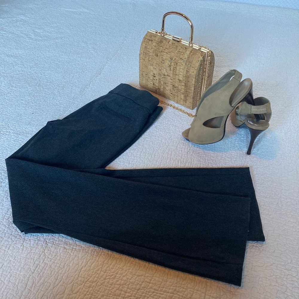 Simply Vera Vera Wang Gray Pull On Bootcut Dress Pants sz XS